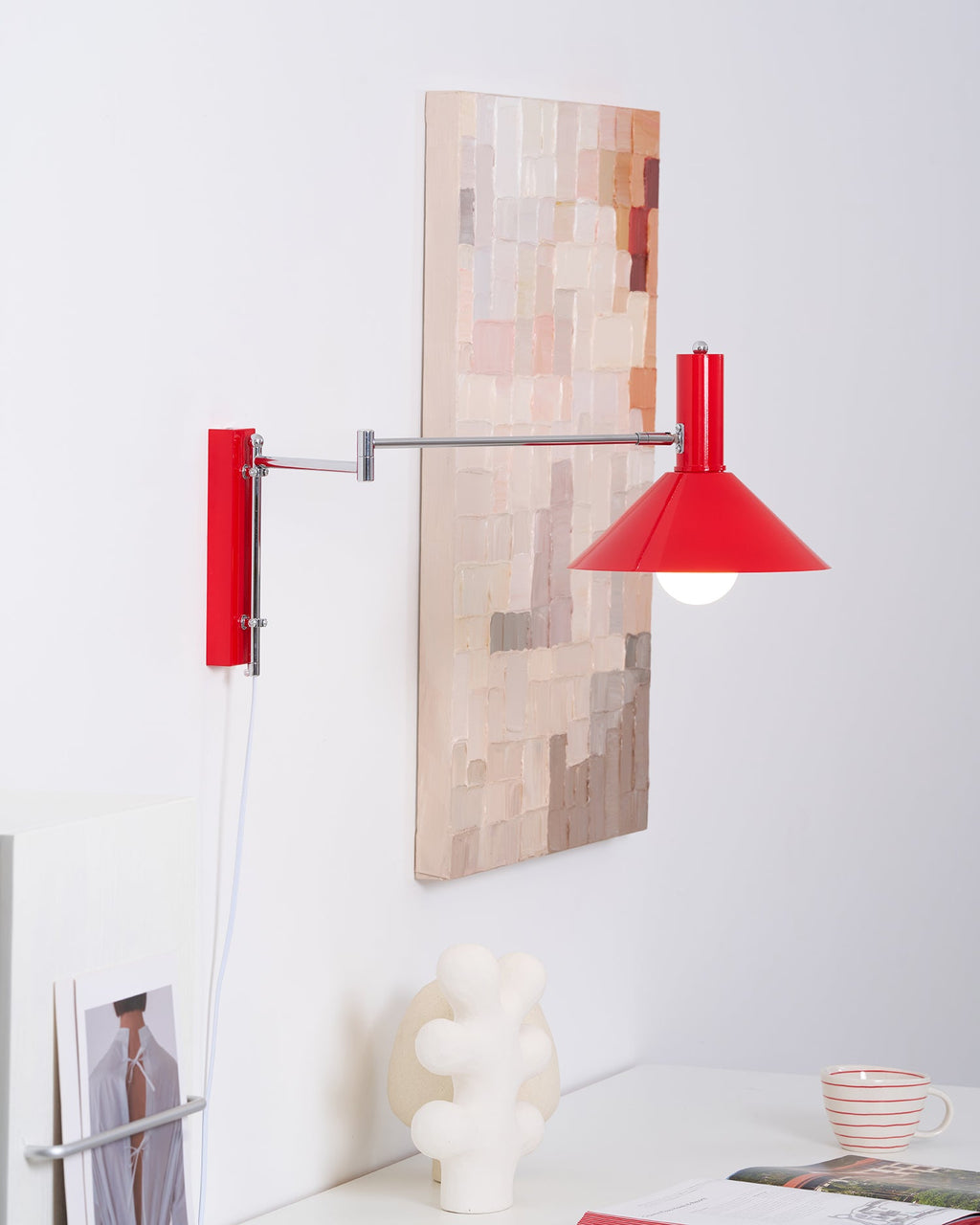 Peak Plug In Wall Lamp