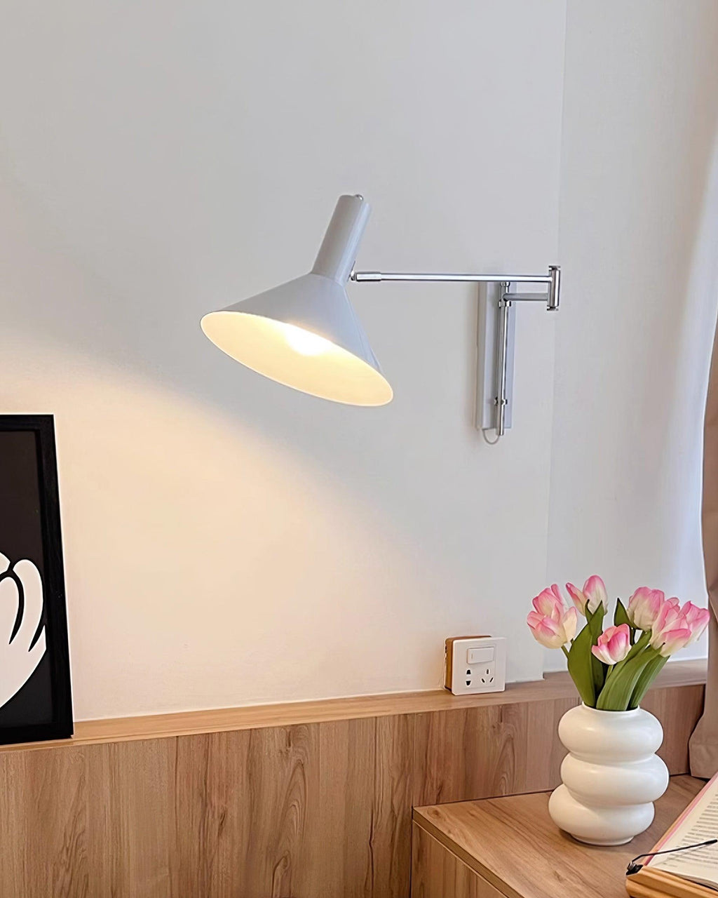 Peak Plug In Wall Lamp
