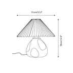 Pleated Cavolo Table Lamp