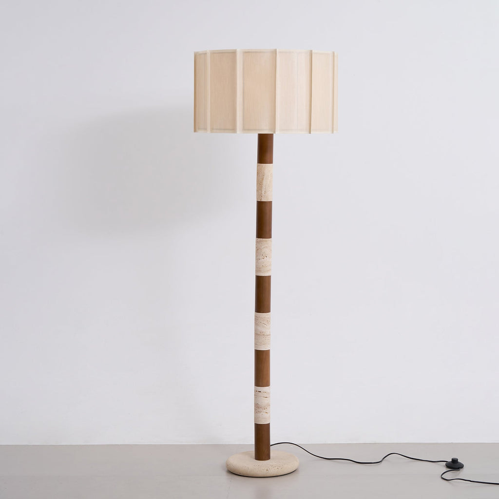Pleated Grove Floor Lamp