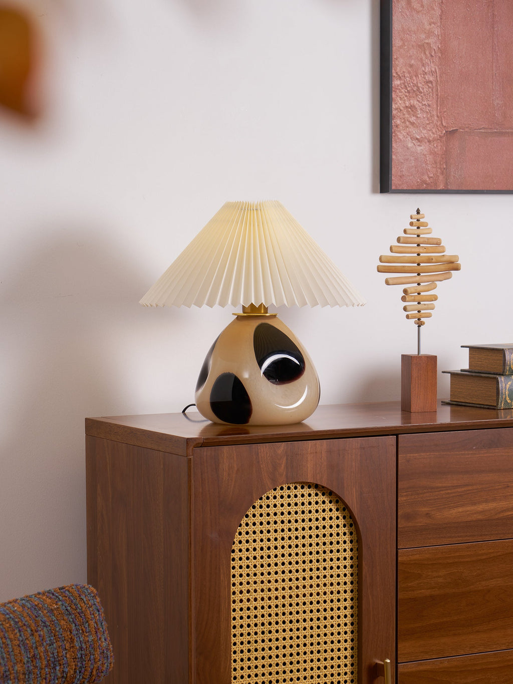 Pleated Cavolo Table Lamp