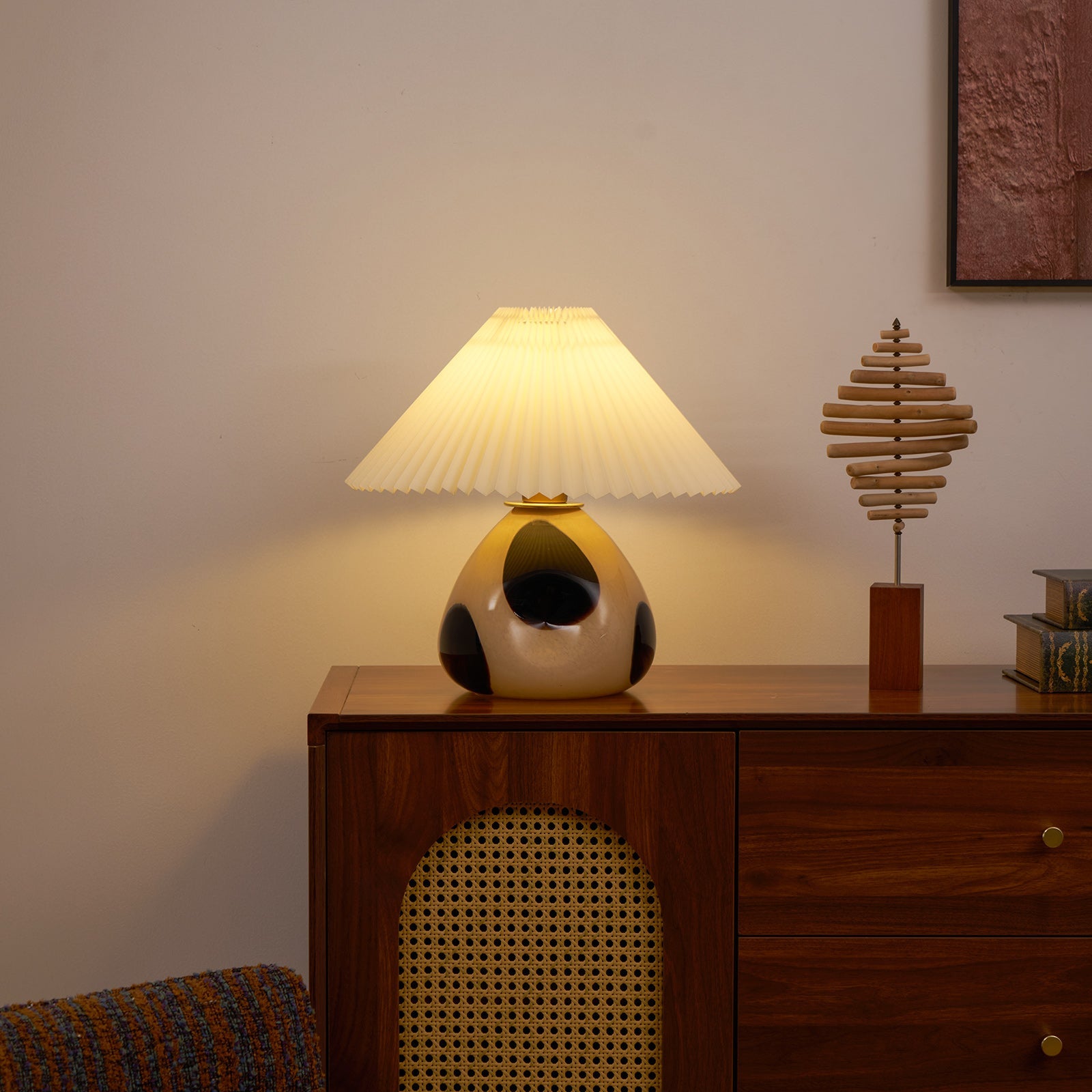 Pleated Cavolo Table Lamp
