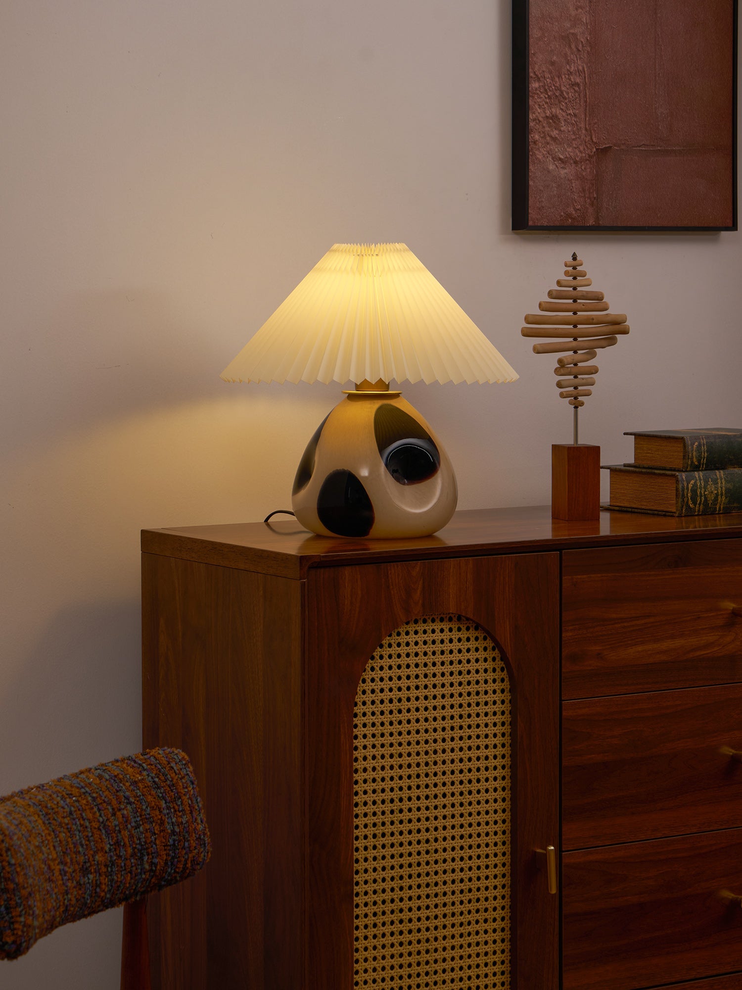 Pleated Cavolo Table Lamp