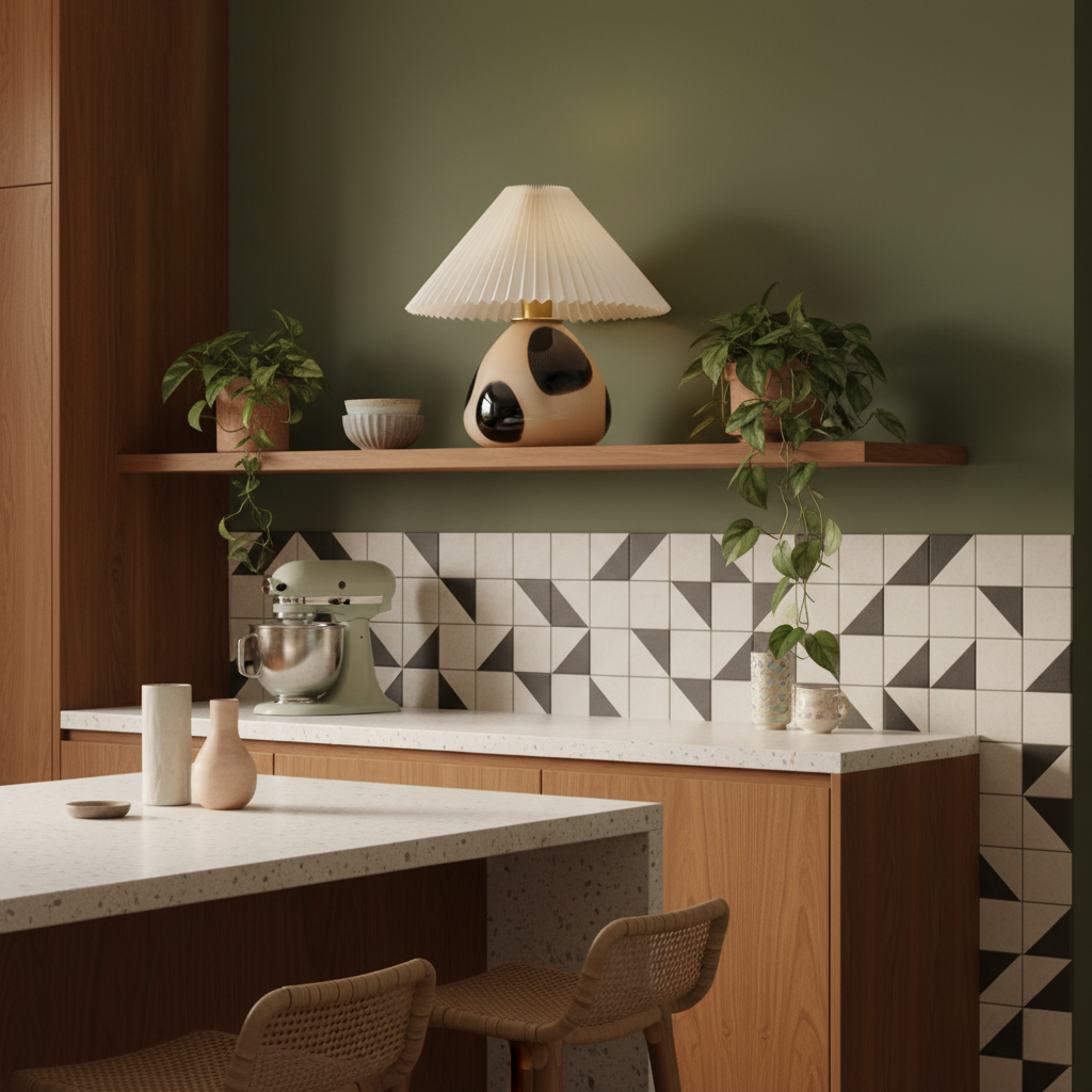 Pleated Cavolo Table Lamp