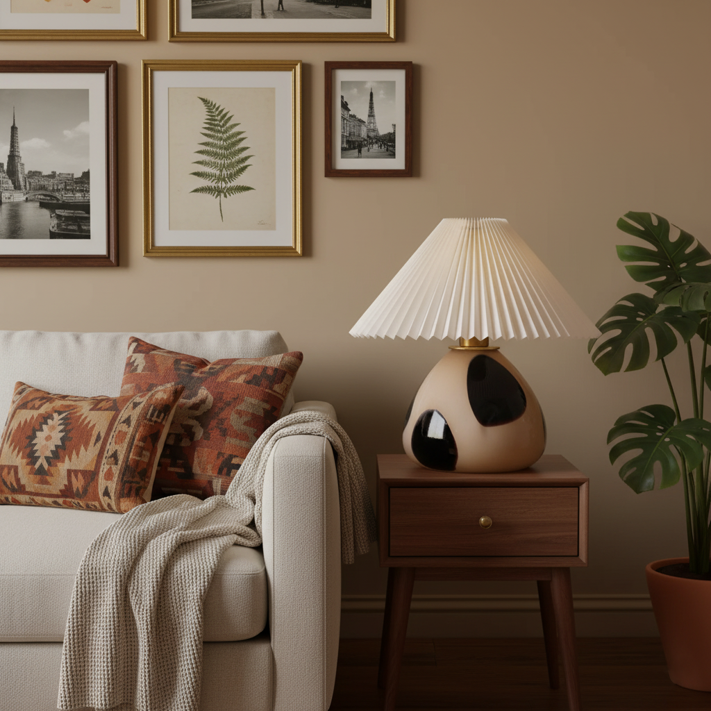 Pleated Cavolo Table Lamp