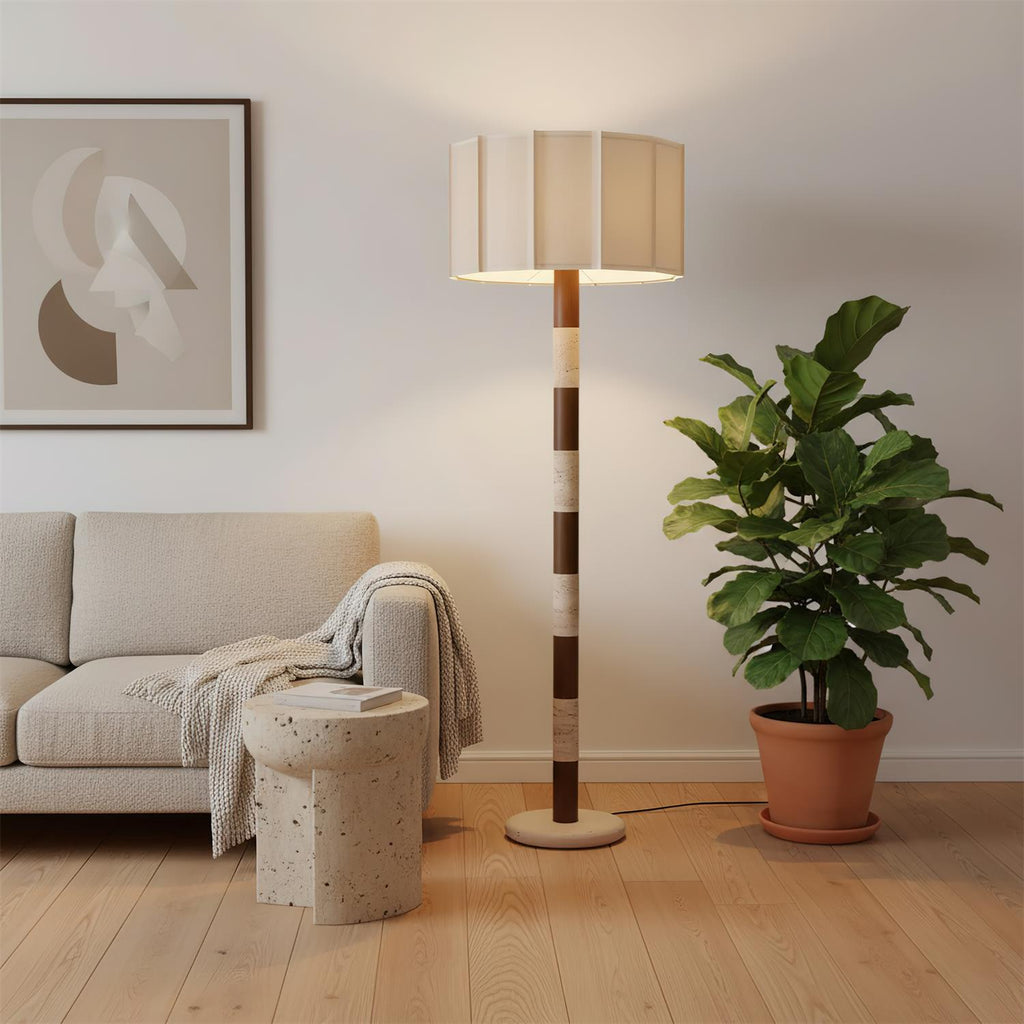 Pleated Grove Floor Lamp