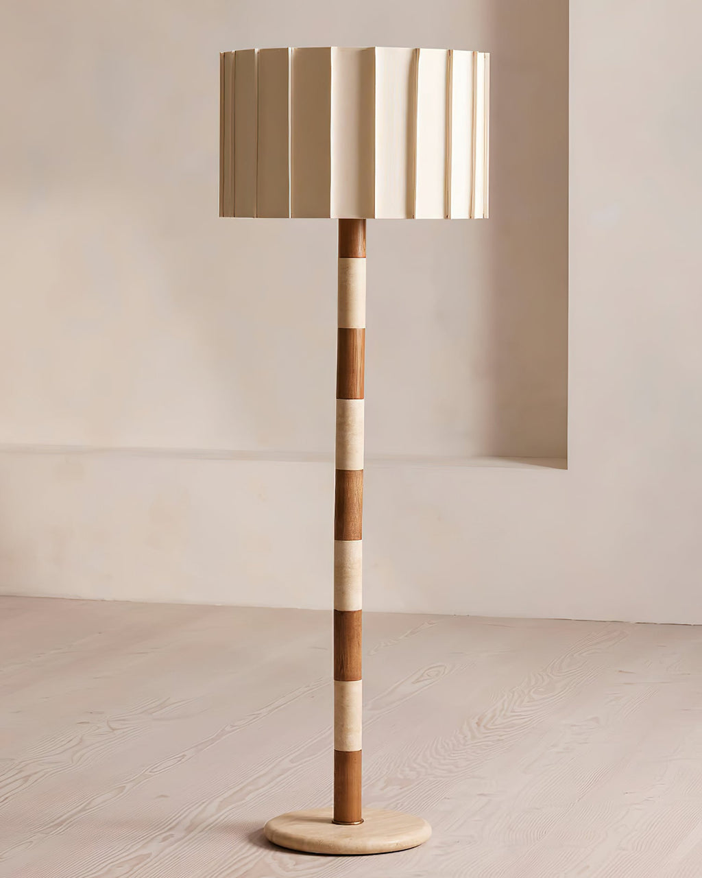 Pleated Grove Floor Lamp