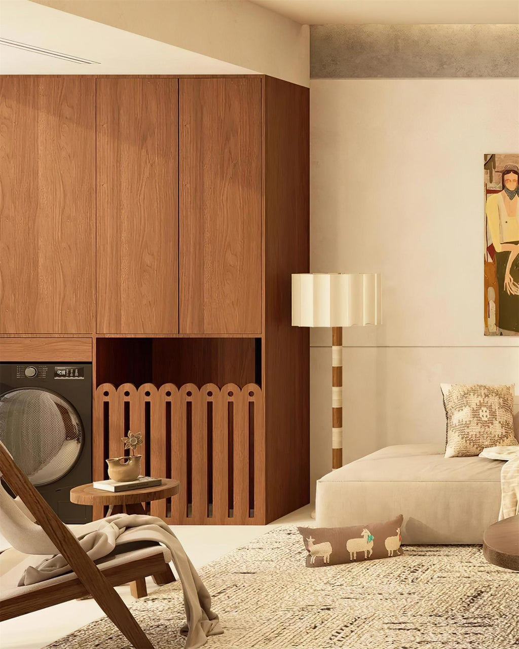 Pleated Grove Floor Lamp