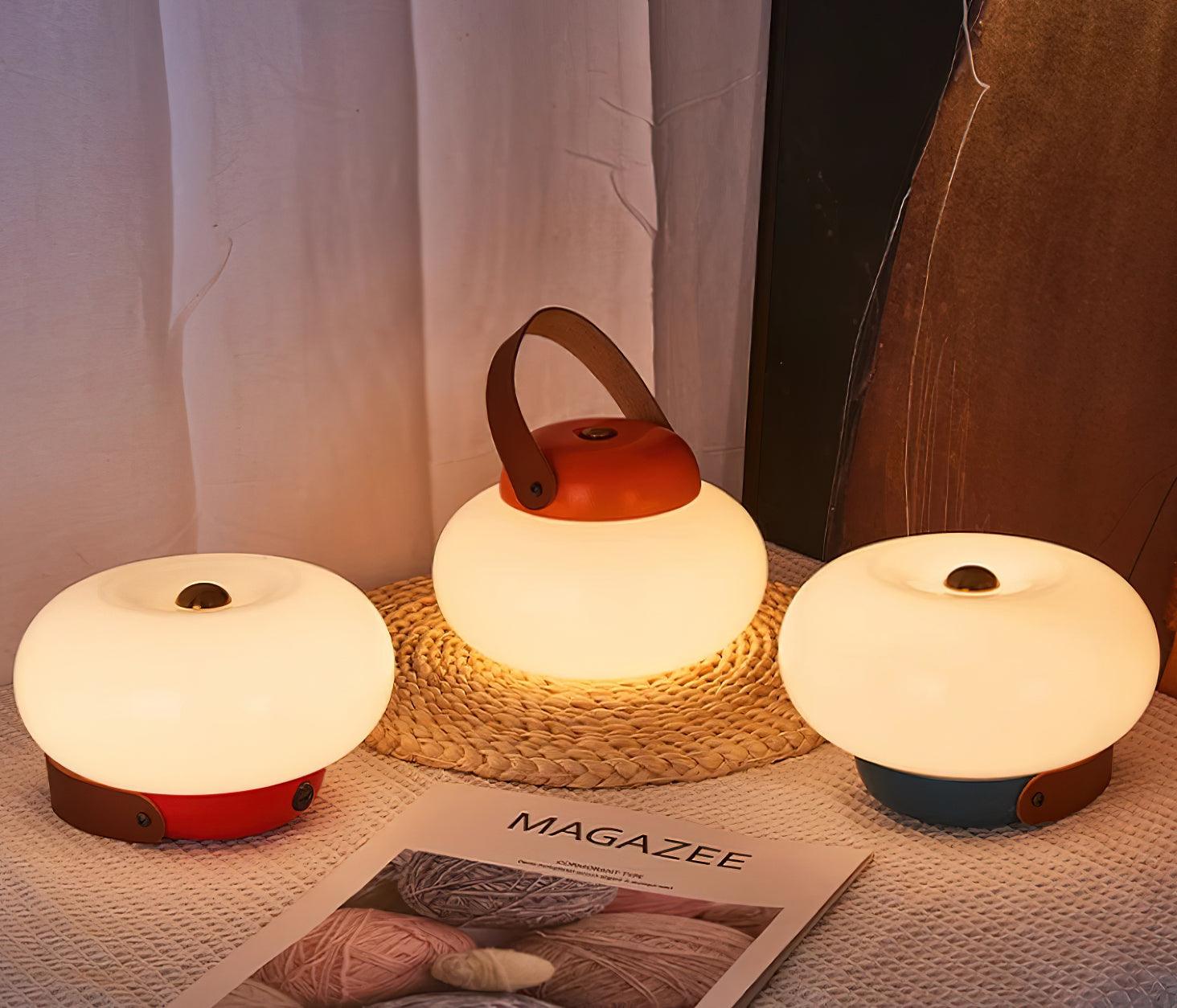 Portable Donut Table Lamp