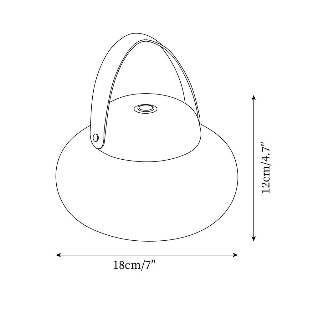 Portable Donut Table Lamp