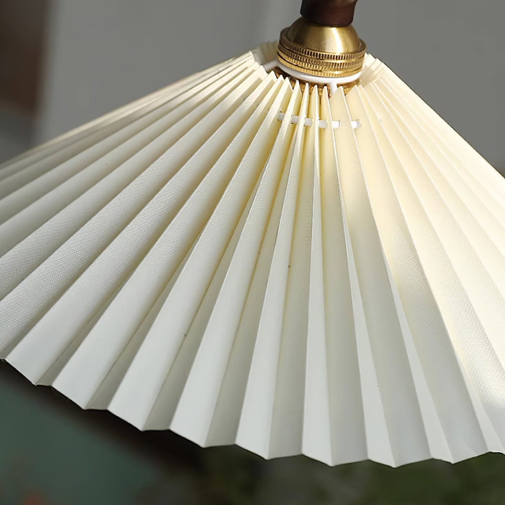 Prairie Pleated Plug In Pendant Lamp