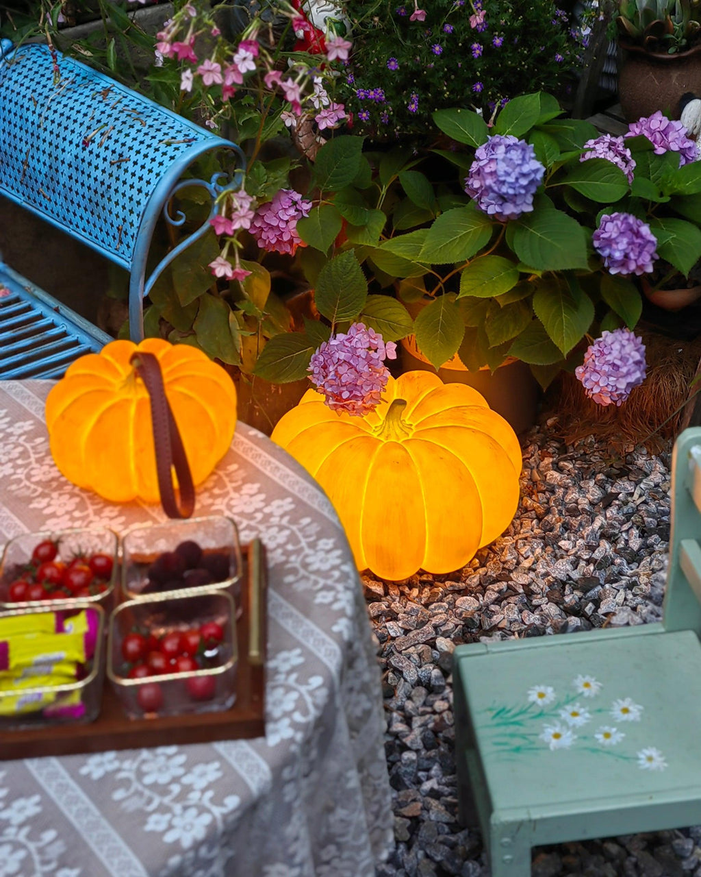 Pumpkin Portable Table Lamp