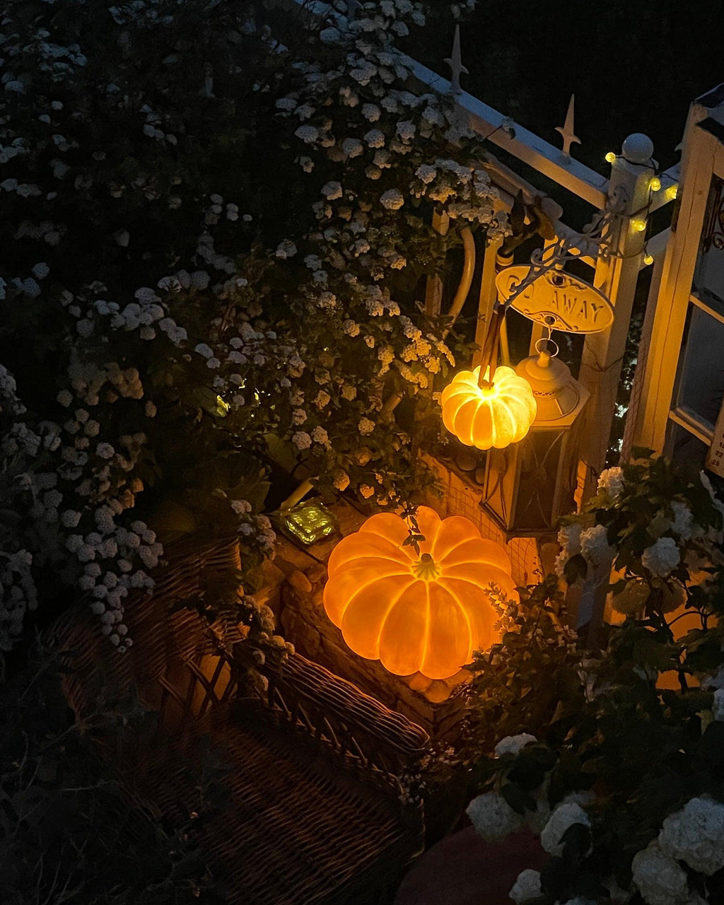 Pumpkin Portable Table Lamp