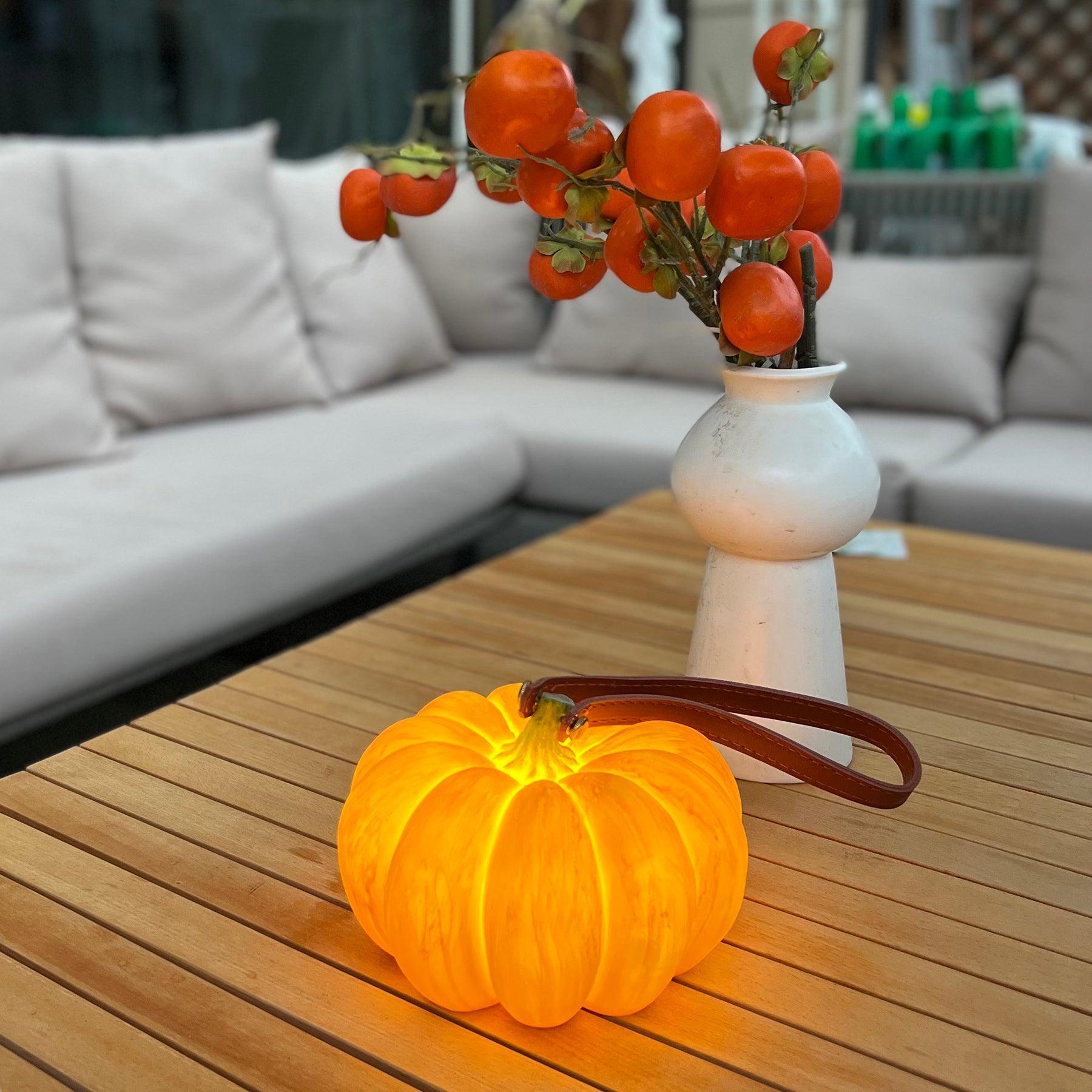Pumpkin Portable Table Lamp