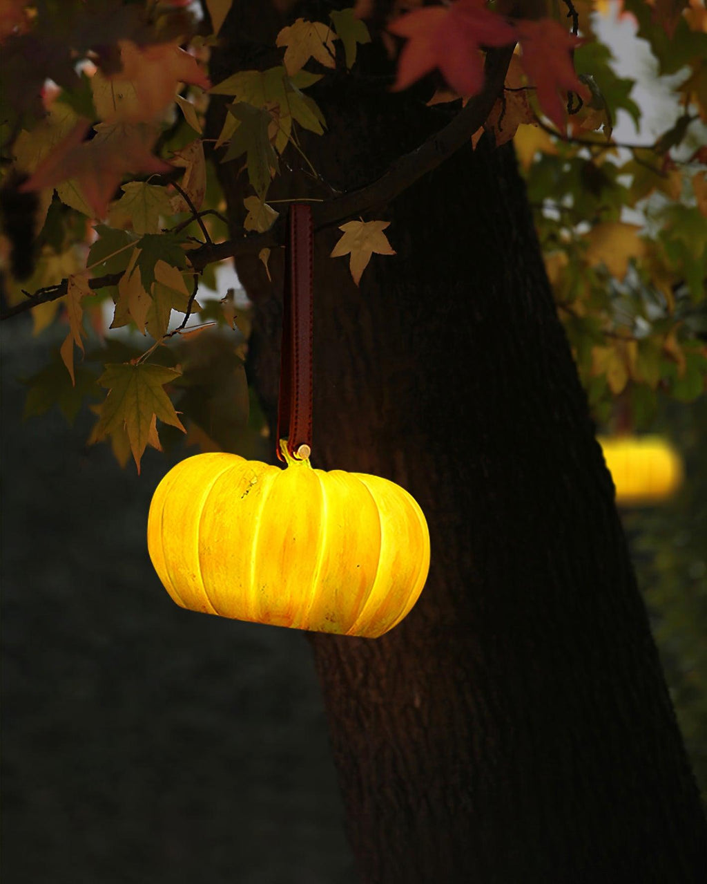 Pumpkin Portable Table Lamp