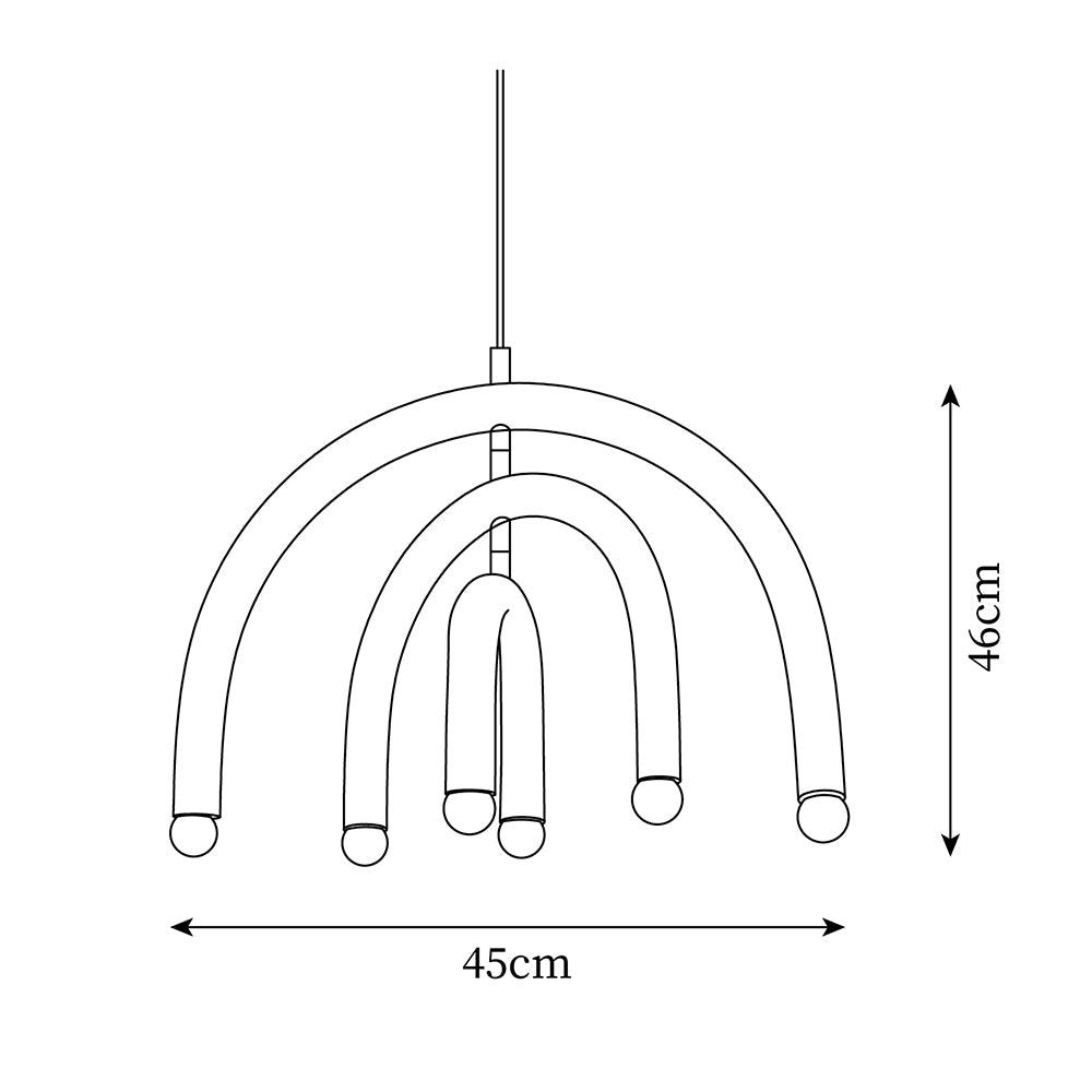Rainbow Pendant Lamp