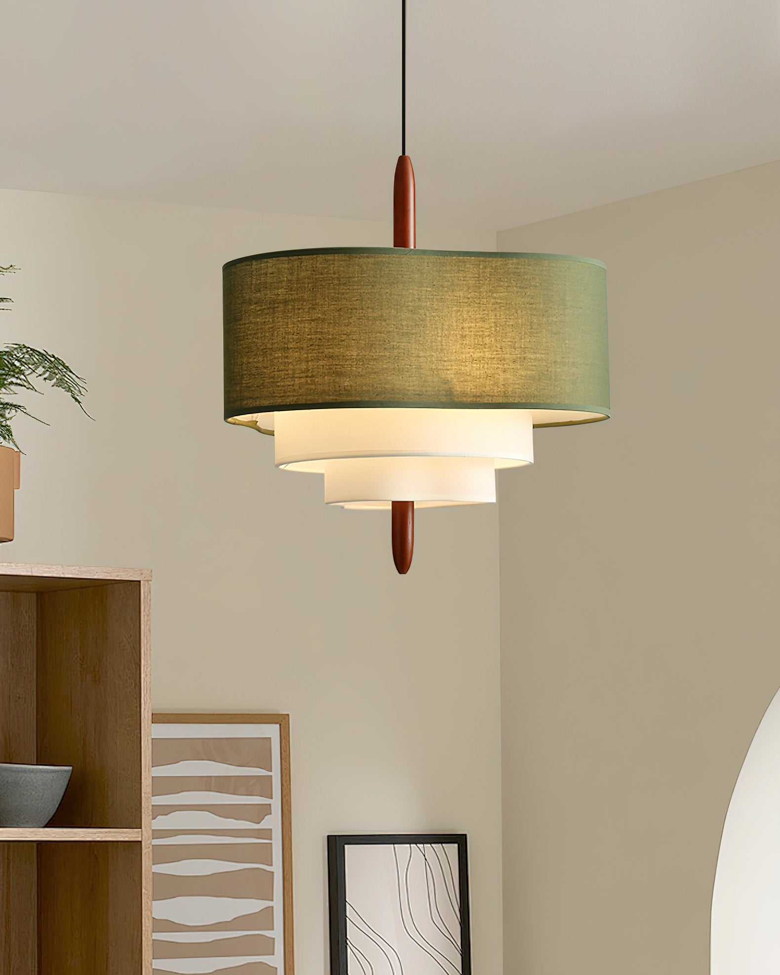 Raphia Pendant Lamp