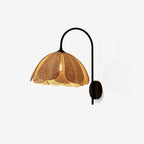 Rattan Petal Wall Lamp