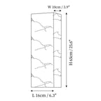 Rectangular Alabaster Wall Sconce