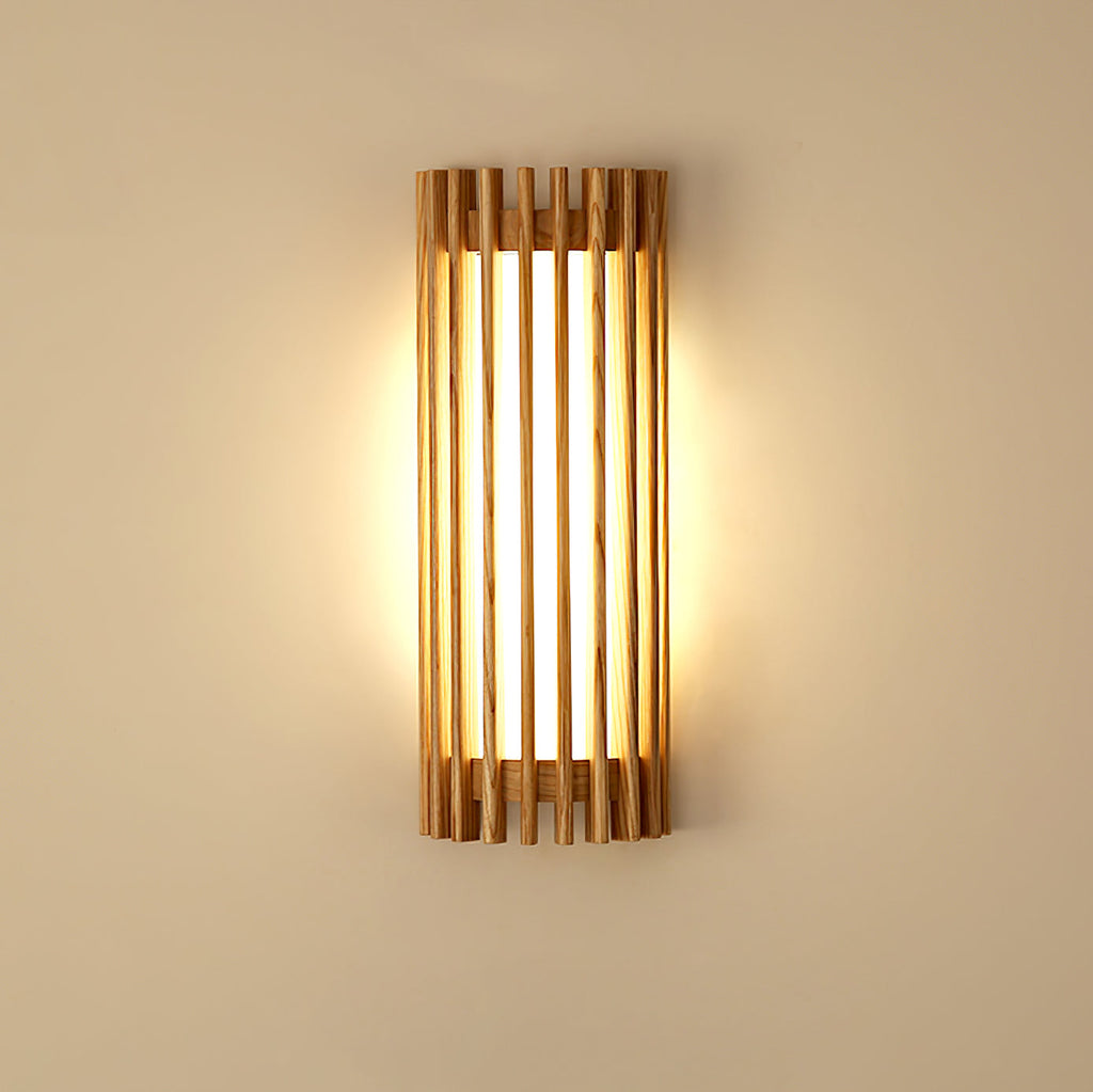 Regina Walnut Wall Lamp