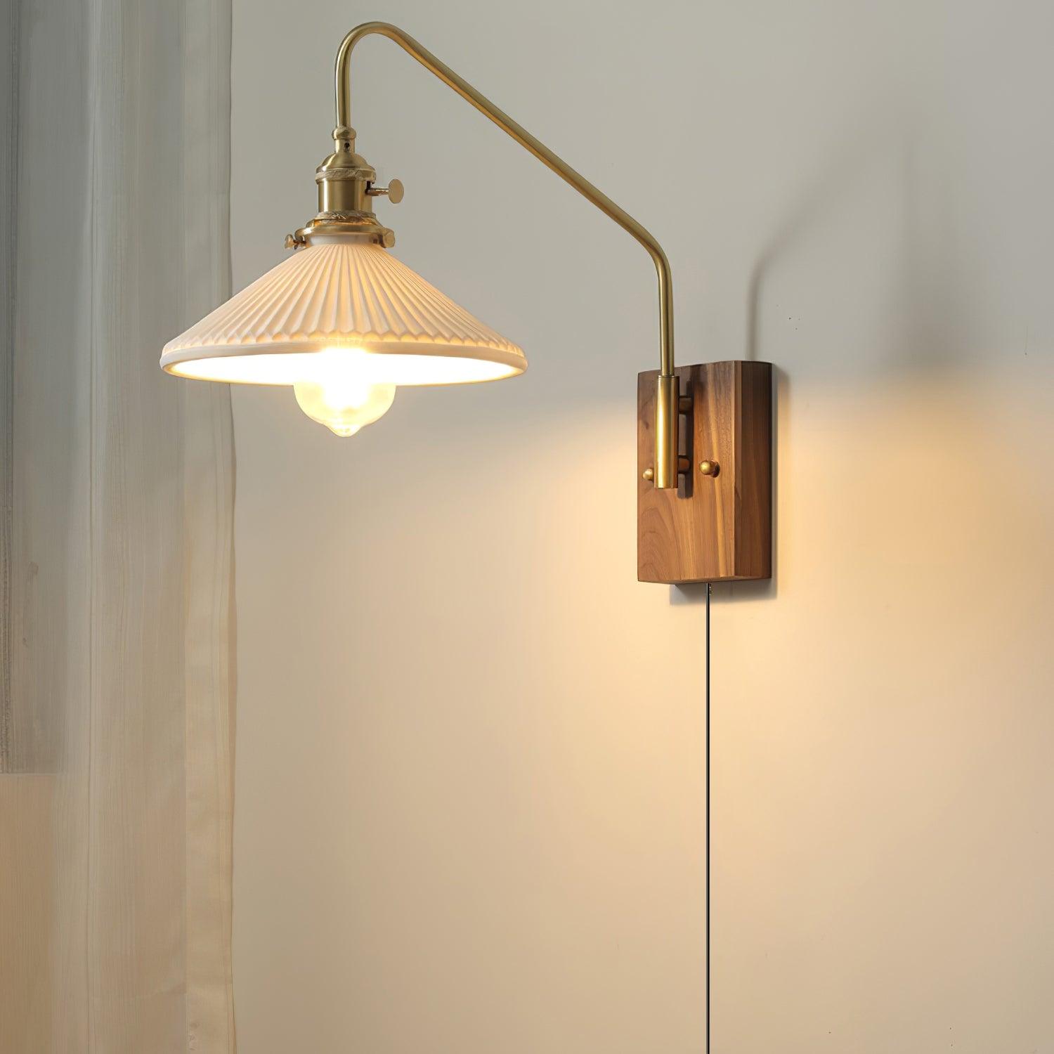 Retro Kelsey Plug In Wall Light