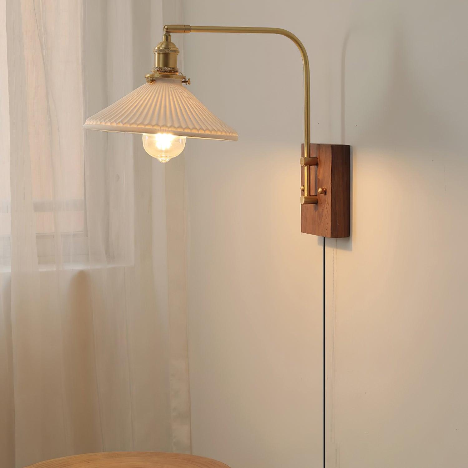 Retro Kelsey Plug In Wall Light