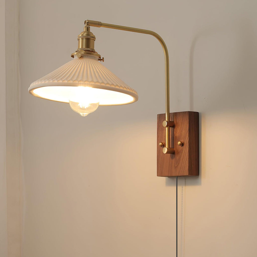 Retro Kelsey Plug In Wall Light