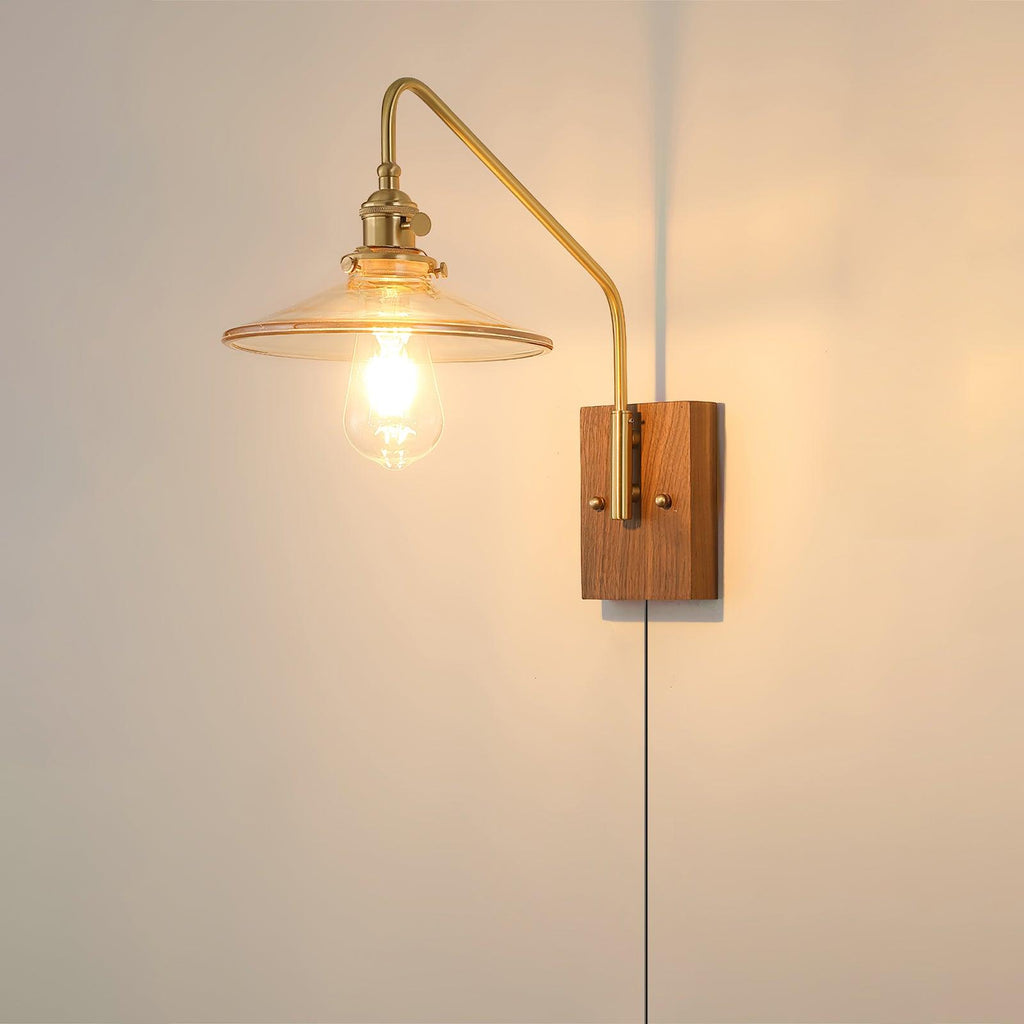 Retro Kelsey Plug In Wall Light