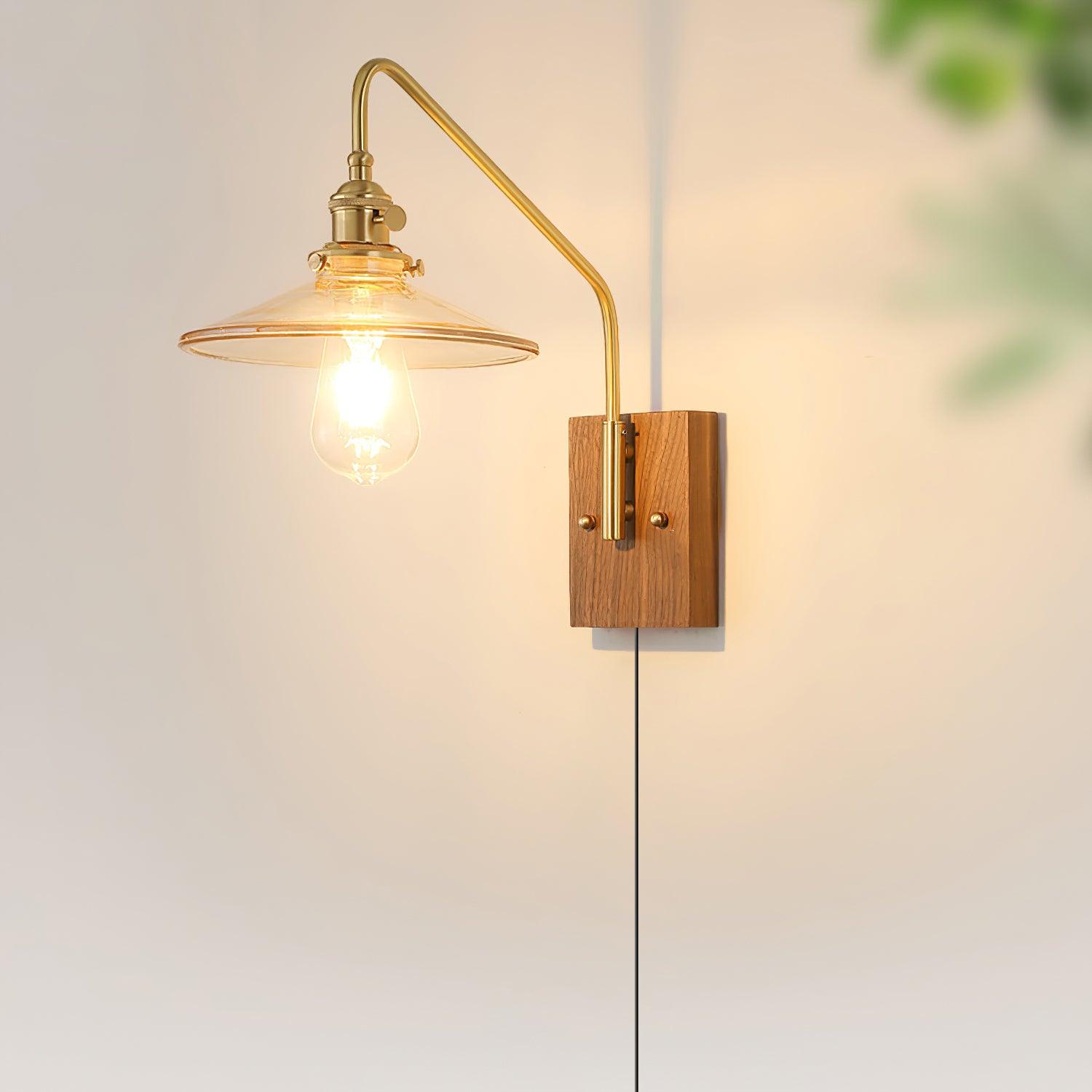 Retro Kelsey Plug In Wall Light