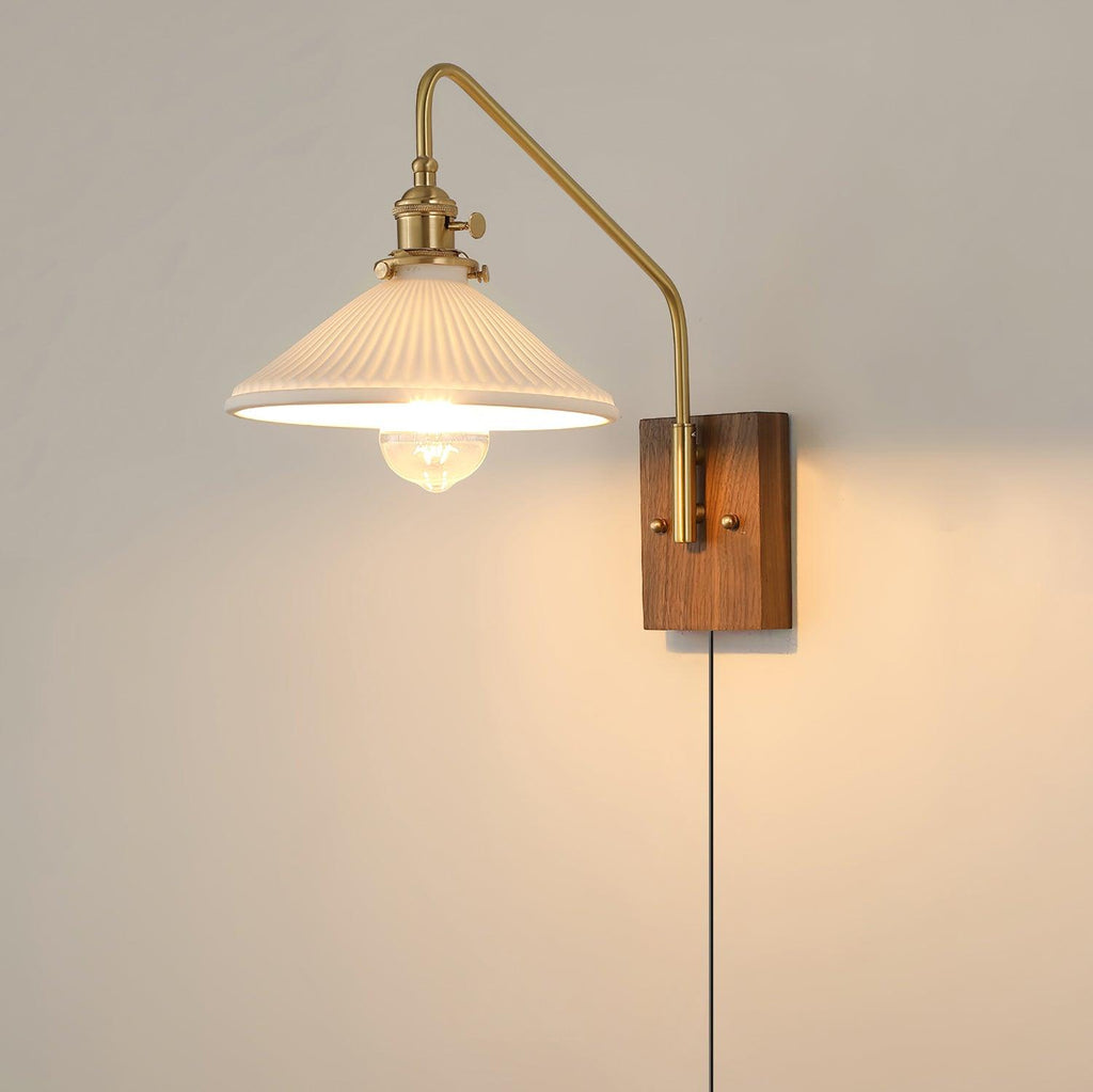 Retro Kelsey Plug In Wall Light