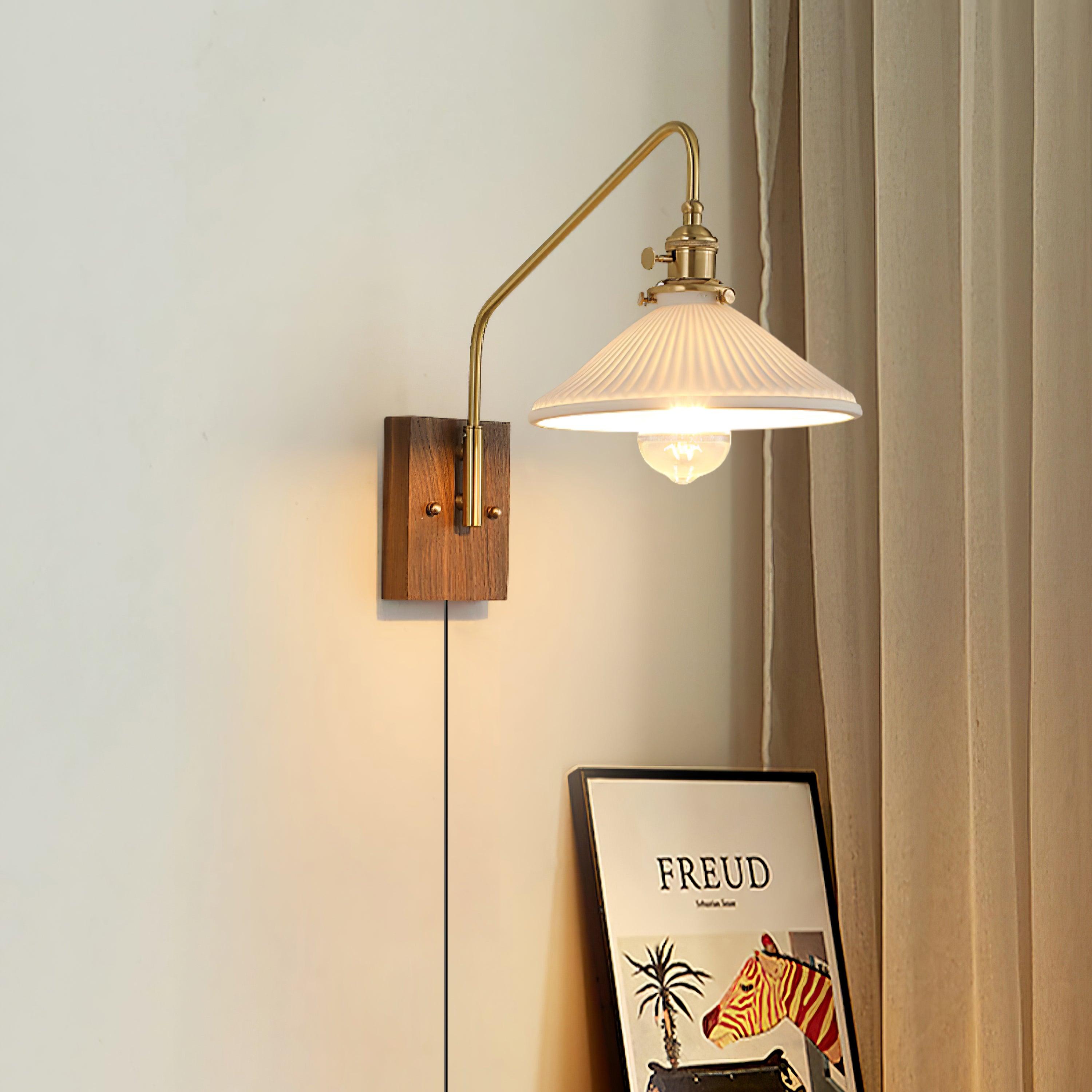 Retro Kelsey Plug In Wall Light