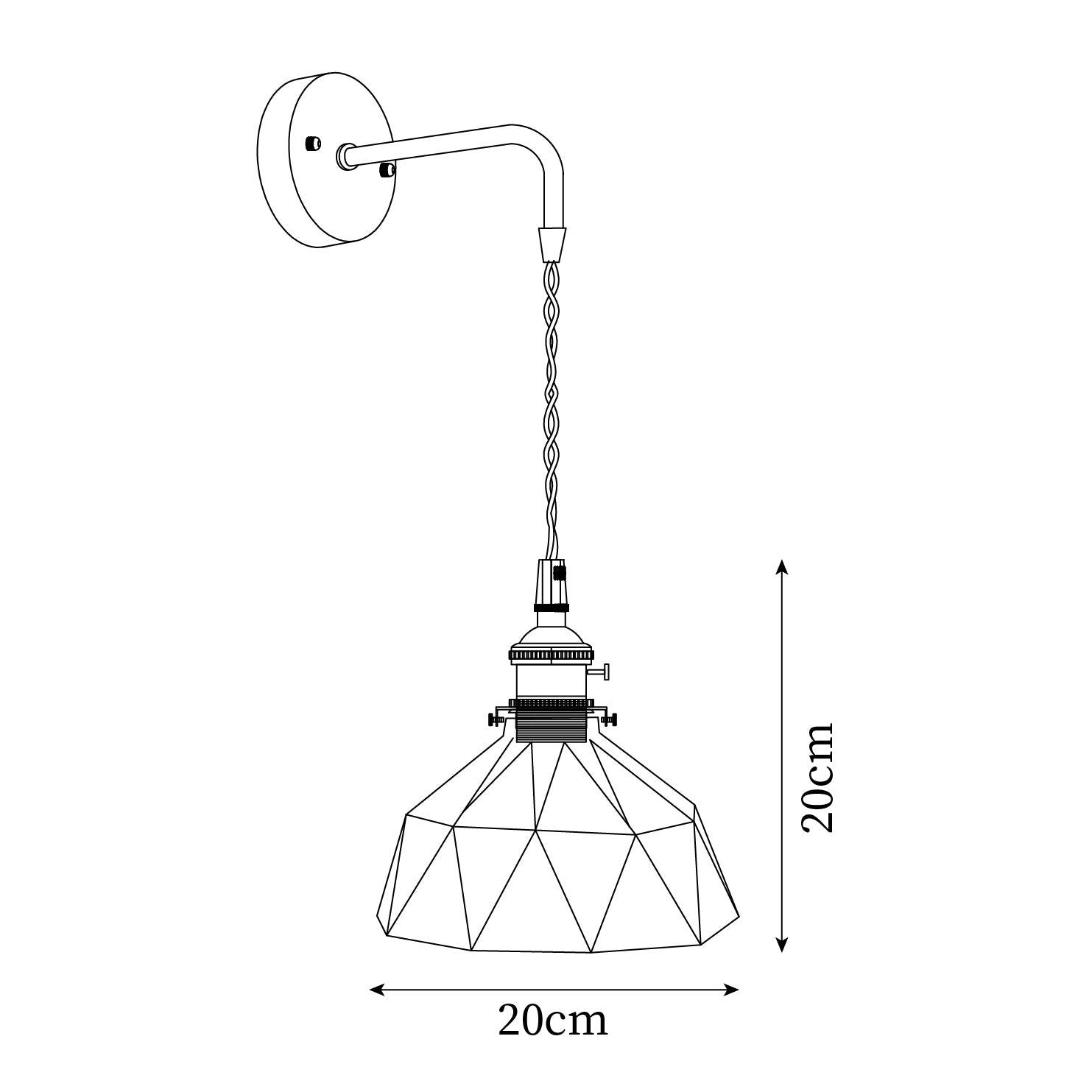 Retro Pastoral Wall Lamp