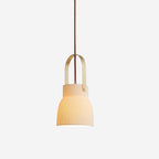 Ribbed Ceramic Pendant Lamp