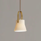 Ribbed Ceramic Pendant Lamp