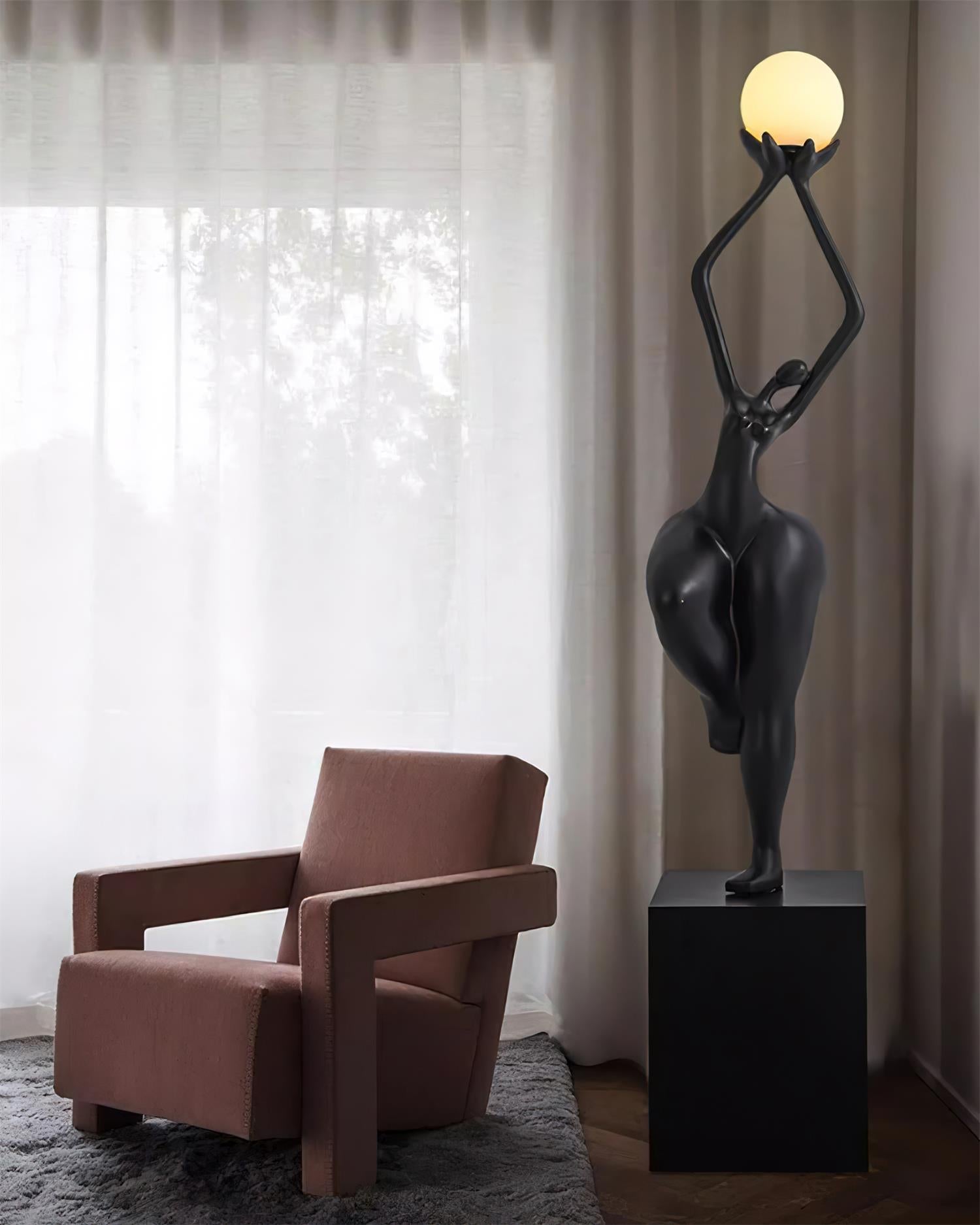 Rina Sculpture Floor Lamp
