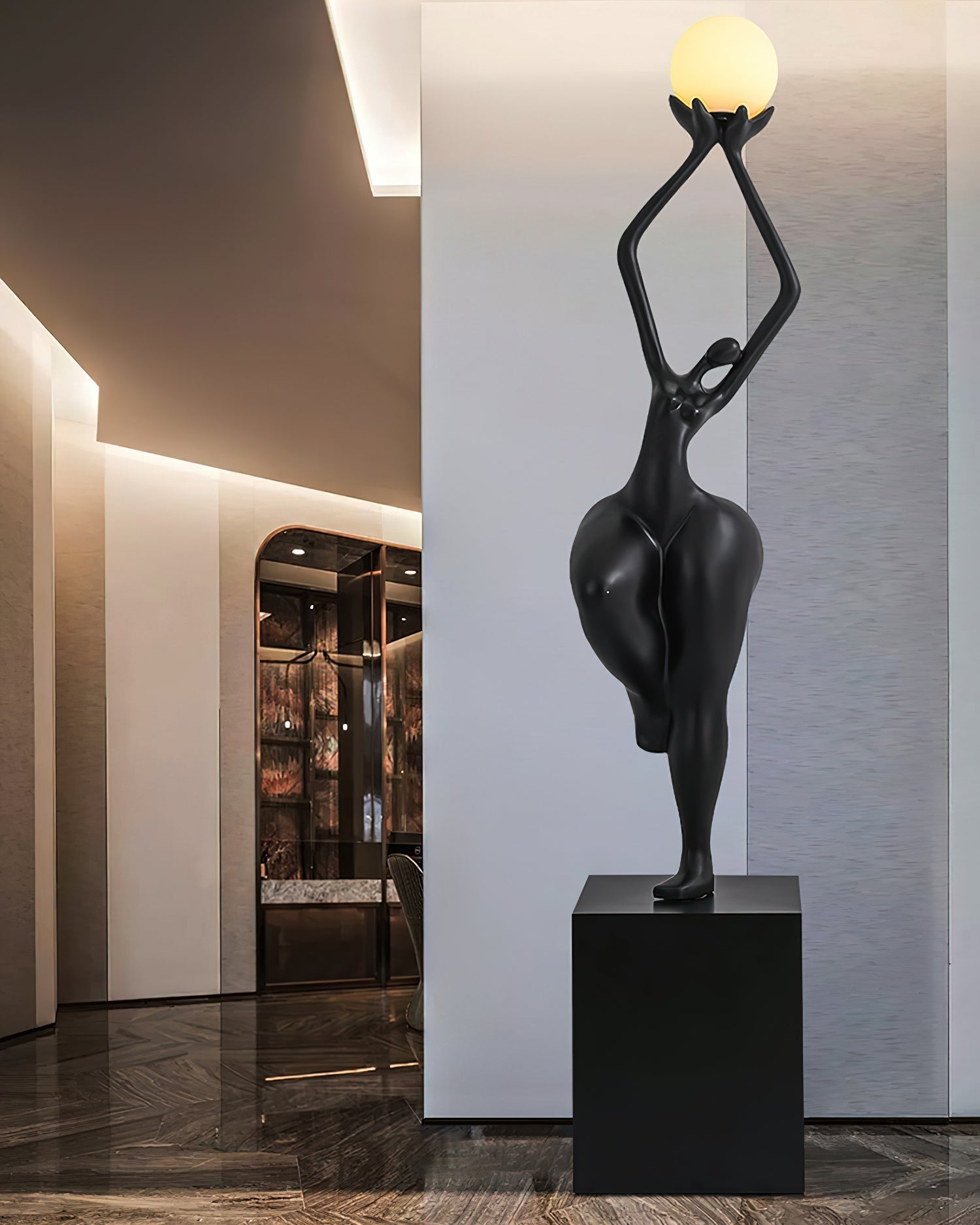 Rina Sculpture Floor Lamp