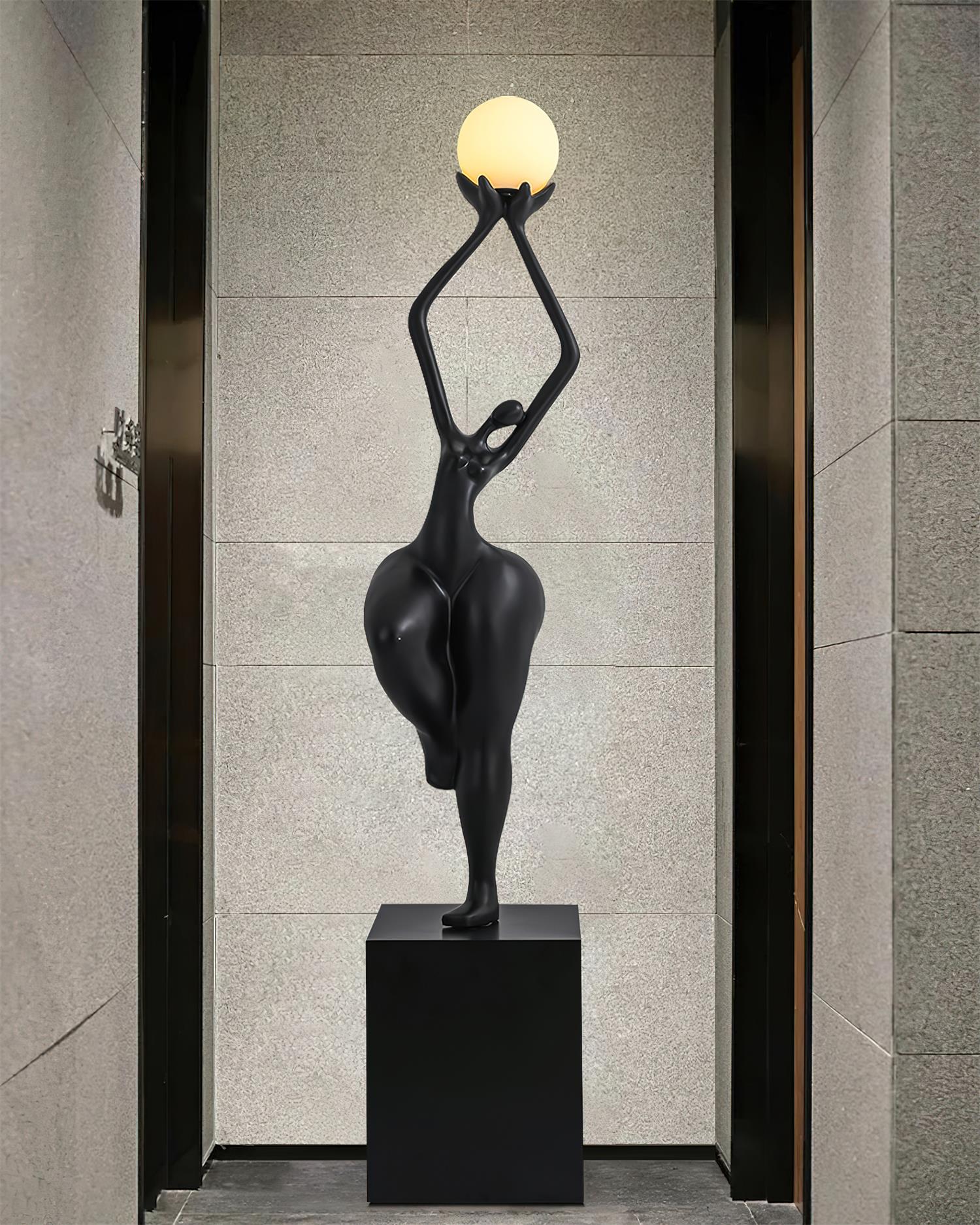 Rina Sculpture Floor Lamp