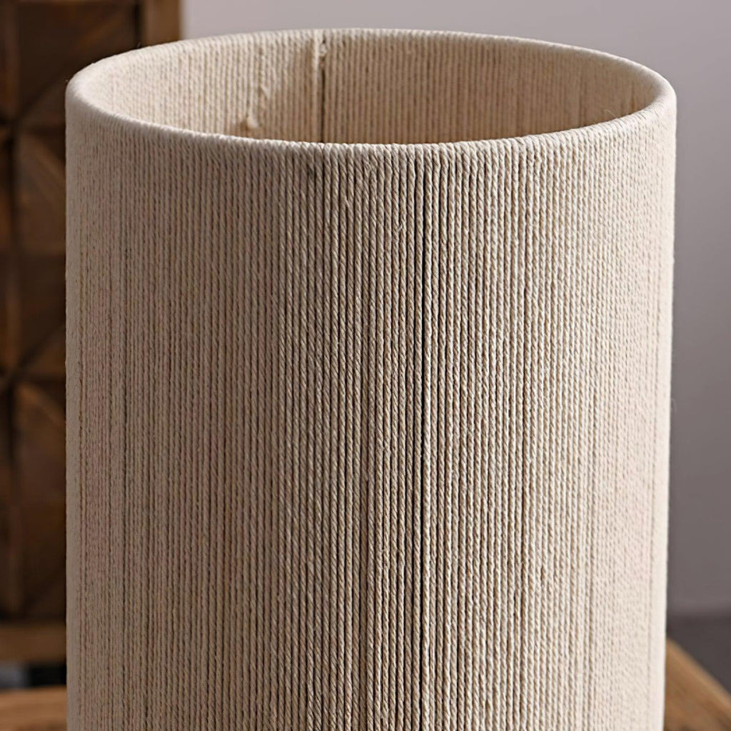 Wooden Modern Bedroom Table Lamp