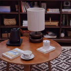 Wooden Modern Bedroom Table Lamp