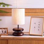 Wooden Modern Bedroom Table Lamp