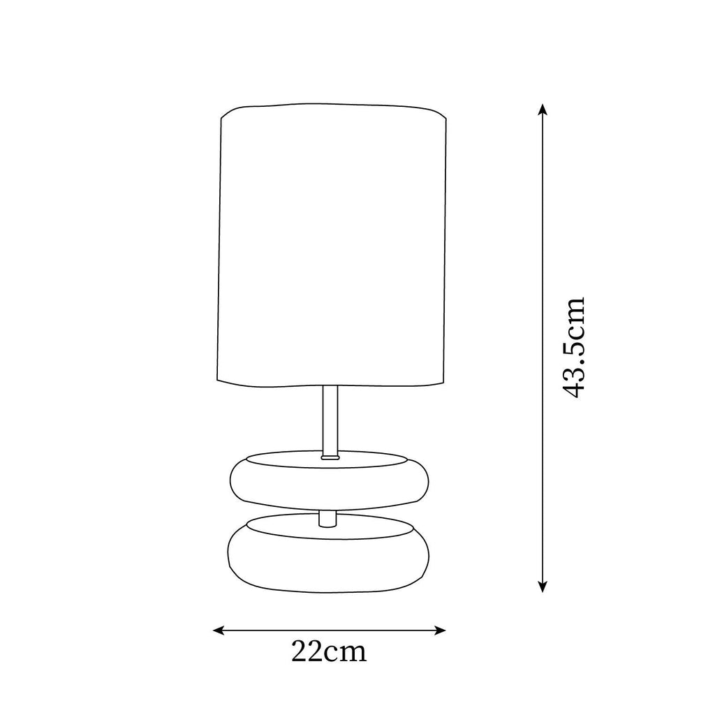 Wooden Modern Bedroom Table Lamp