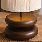 Wooden Modern Bedroom Table Lamp