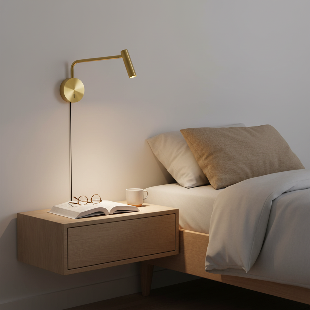 Rizo Reading Plug In Wall Lamp