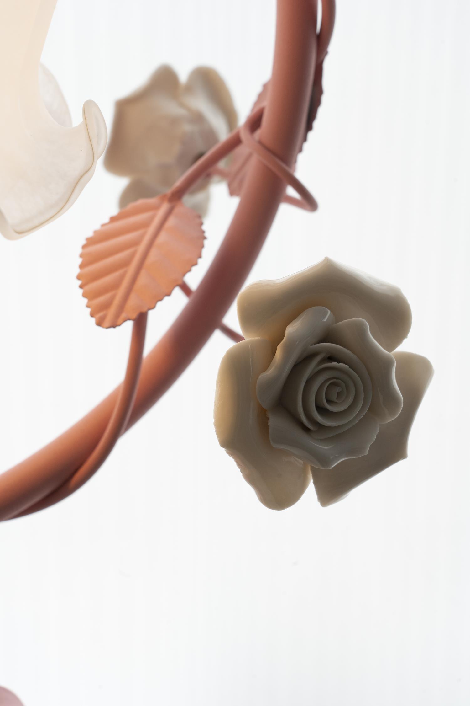 Ron Rose Flower Table Lamp