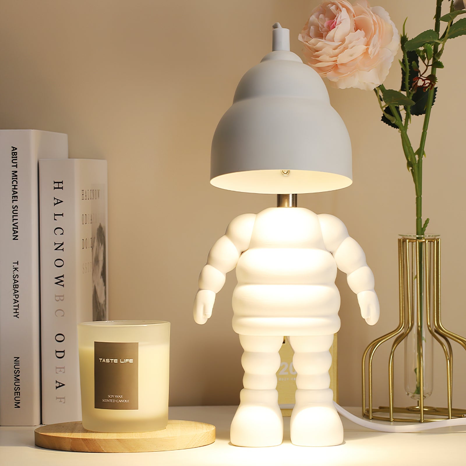 Robot Wax Candle Warmer Lamp