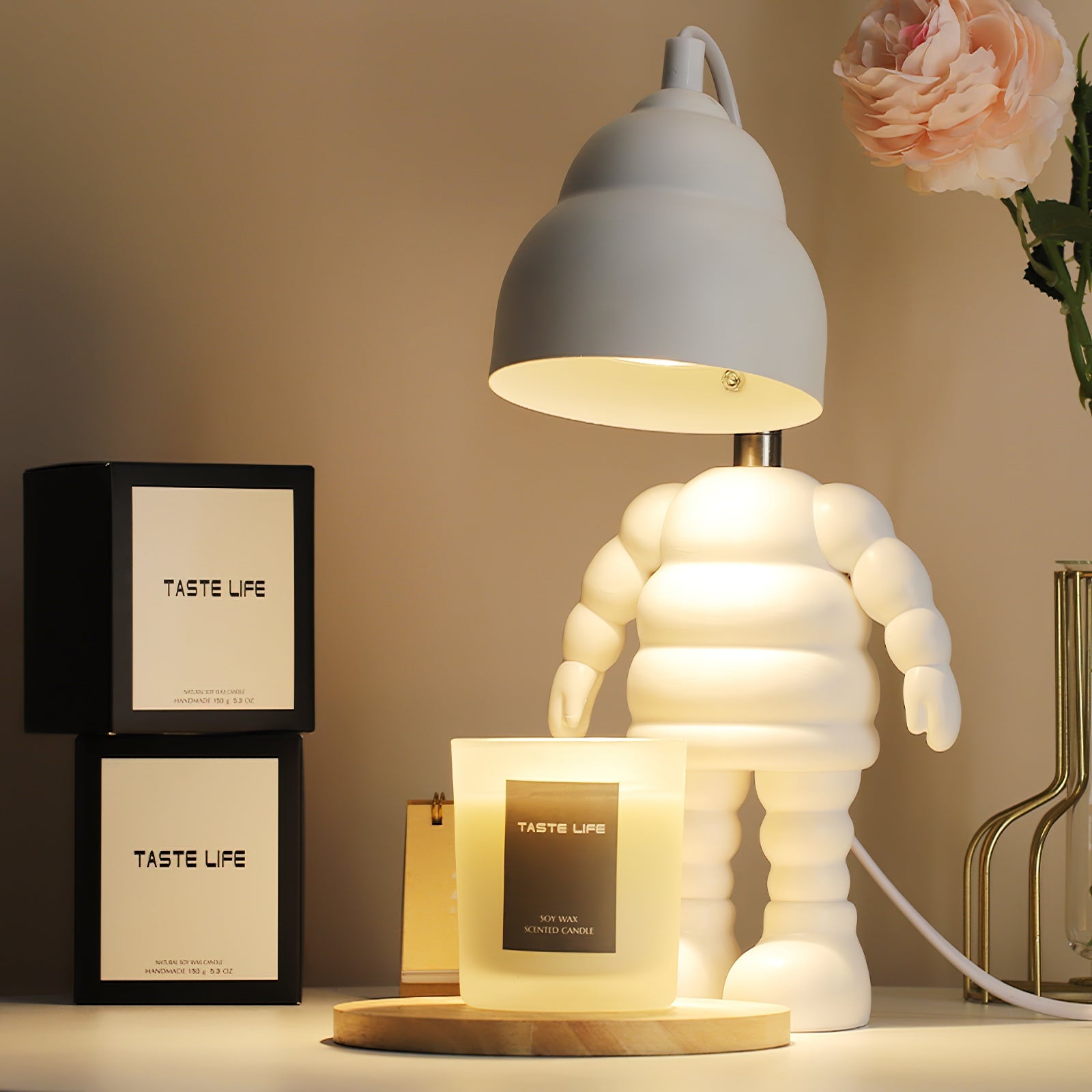 Robot Wax Candle Warmer Lamp