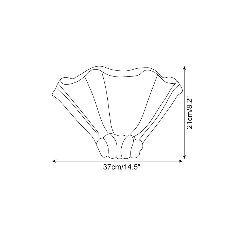 Roche Plaster Wall Lamp