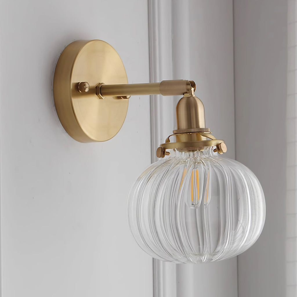 Rodo Glass Plug In Wall Lamp