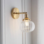 Rodo Glass Plug In Wall Lamp