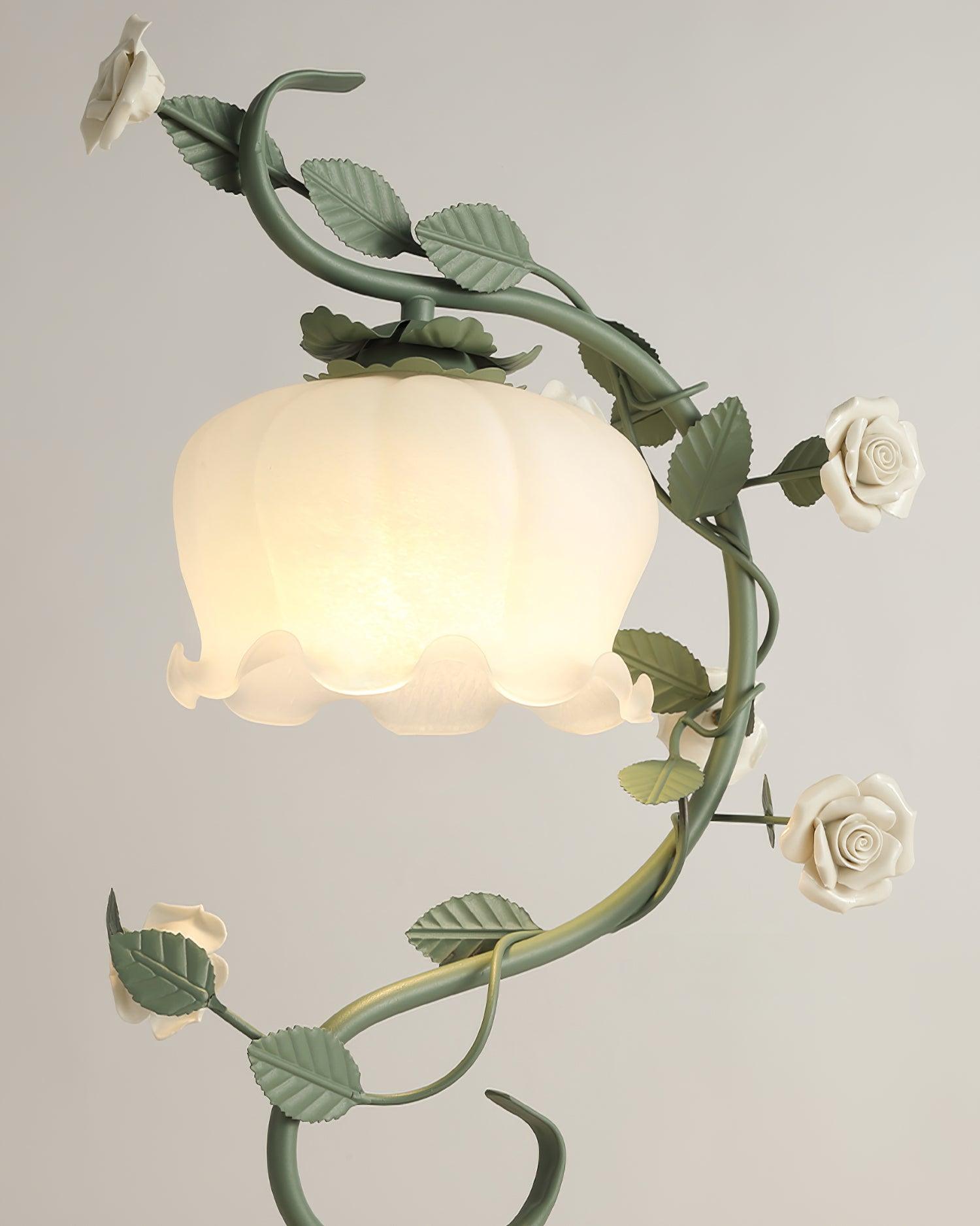 Ron Rose Flower Table Lamp
